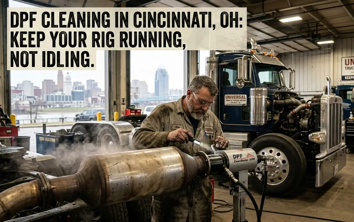 Don’t Let a Clogged Filter Kill Your Commute: The Real Talk on DPF Cleaning in Cincinnati, OH